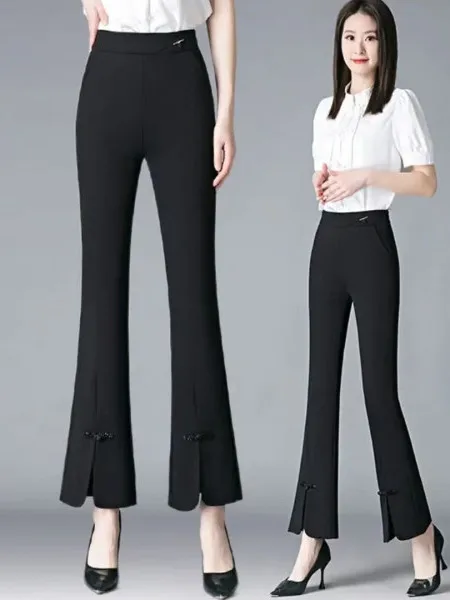New Chinese Style High Waist Draped Pants for Women Spring Summer Fashionable All-Match Slit Design Button Detail Casual Trou...
New Chinese Style High Waist Draped Pants for Women Spring Summer Fashionable All-Match Slit Design Button Detail Casual Trou...