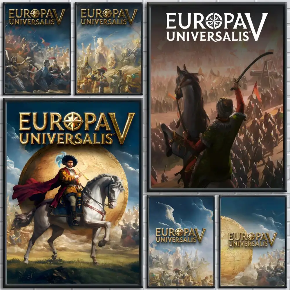 Game E-Europa Universalis V Poster Trendy And Easy-to-Apply Wall Art Stickers For Home Decor And Dorm Room Walls
Game E-Europa Universalis V Poster Trendy And Easy-to-Apply Wall Art Stickers For Home Decor And Dorm Room Walls