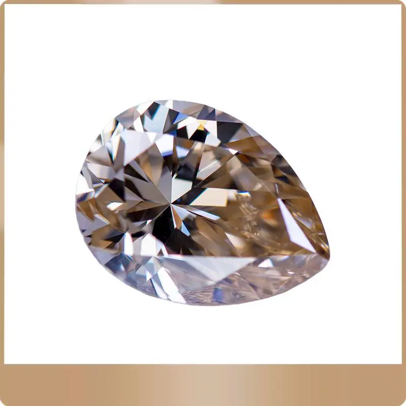 Moissanite Tea Yellow Primary Color Pear Cut Lab Created Diamond DIY Woman Jewelry Making Materials with GRA Certificate
Moissanite Tea Yellow Primary Color Pear Cut Lab Created Diamond DIY Woman Jewelry Making Materials with GRA Certificate