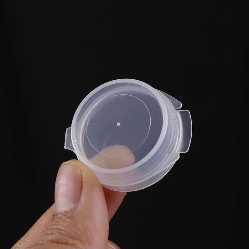 300pcs 5g Plastic Nail Glitter Jar Mini Cream Pot Fli-top Transparent Paint Can Sample Container Portable Accessory Storage Box
300pcs 5g Plastic Nail Glitter Jar Mini Cream Pot Fli-top Transparent Paint Can Sample Container Portable Accessory Storage Box