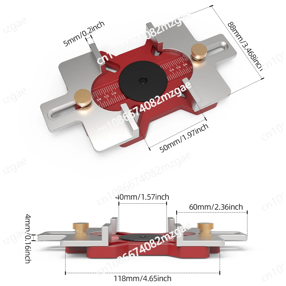 Woodworking creative two-in-one slotter, precise opening auxiliary tools, electric slotting artifact
Woodworking creative two-in-one slotter, precise opening auxiliary tools, electric slotting artifact