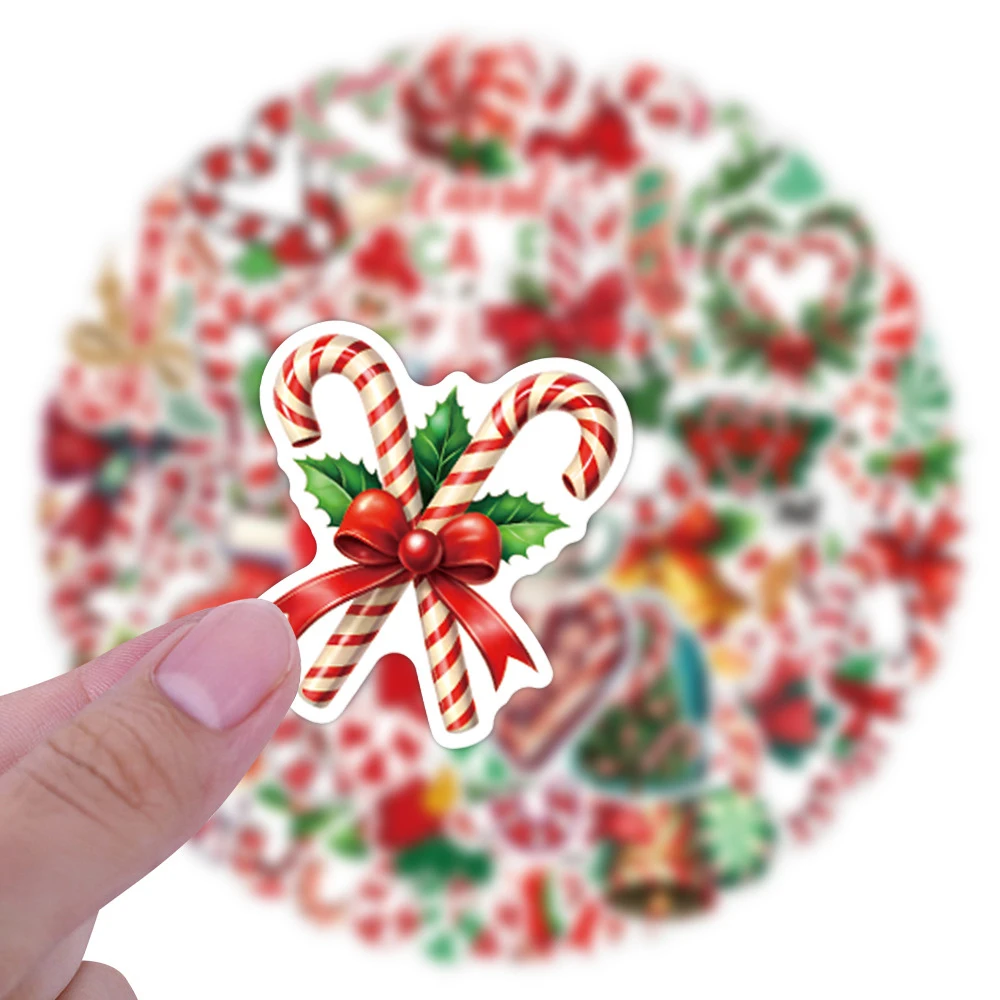 10/30/55pcs Cute Cartoon Candy Cane Graffiti Stickers Christmas Gift Decals DIY Suitcase Notebook Guitar Aesthetic Sticker Decor
10/30/55pcs Cute Cartoon Candy Cane Graffiti Stickers Christmas Gift Decals DIY Suitcase Notebook Guitar Aesthetic Sticker Decor