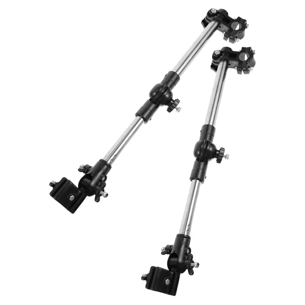 2pcs Bicycle Umbrella Rack Clamps Holder Adjustable Mount Bracket for Bike Electric Stroller Wheelchair Stainless Steel Durable
2pcs Bicycle Umbrella Rack Clamps Holder Adjustable Mount Bracket for Bike Electric Stroller Wheelchair Stainless Steel Durable