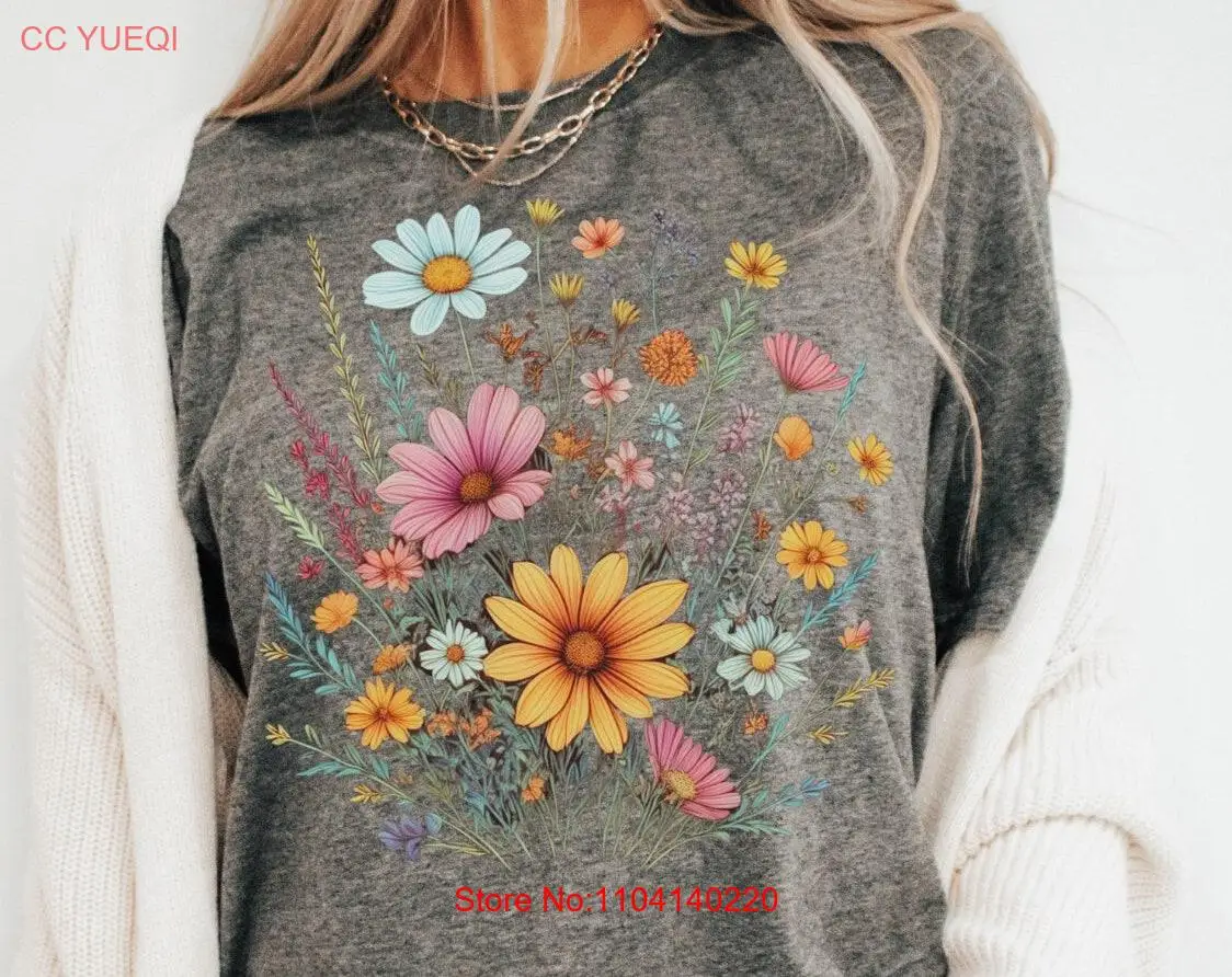Футболка с полевыми цветами Cottagecore Flowers Garden Lover SweaT Nature Flower с длинными или короткими рукавами
Футболка с полевыми цветами Cottagecore Flowers Garden Lover SweaT Nature Flower с длинными или короткими рукавами