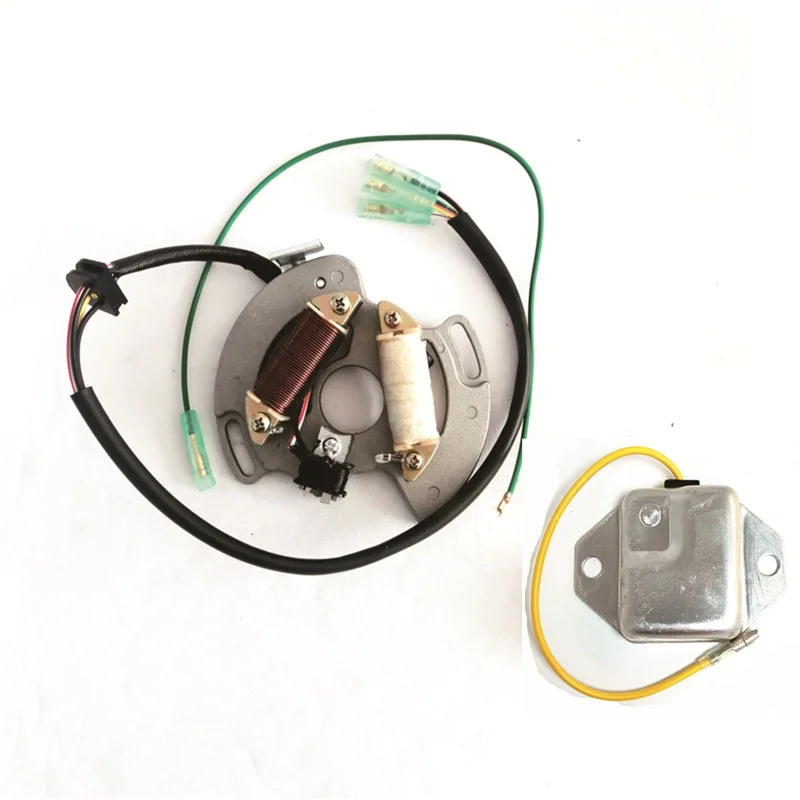 Magneto Generator Engine Stator Coil with Rectifier Regulator for Yamaha Blaster 200 YFS200 2003 2004 2005 2006 Motorcycle Coil
Magneto Generator Engine Stator Coil with Rectifier Regulator for Yamaha Blaster 200 YFS200 2003 2004 2005 2006 Motorcycle Coil