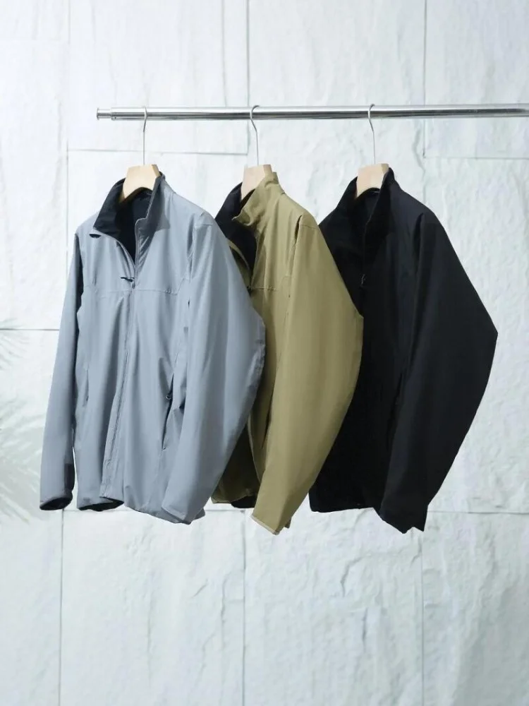 Мужская куртка Busin Series 3D: приталенная, ветрозащитная, водоотталкивающая, с воротником-стойкой, тонкая, модная, городская, из нейлона
Мужская куртка Busin Series 3D: приталенная, ветрозащитная, водоотталкивающая, с воротником-стойкой, тонкая, модная, городская, из нейлона