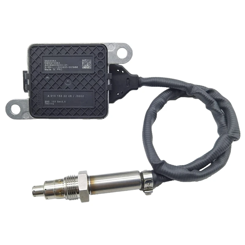 Sensor Nitrogen Oxide Sensor Inlet 0101532228 5WK97338A For Mercedes-Benz DDE Detroit DD13 DD15 DD16 A0101532228
Sensor Nitrogen Oxide Sensor Inlet 0101532228 5WK97338A For Mercedes-Benz DDE Detroit DD13 DD15 DD16 A0101532228