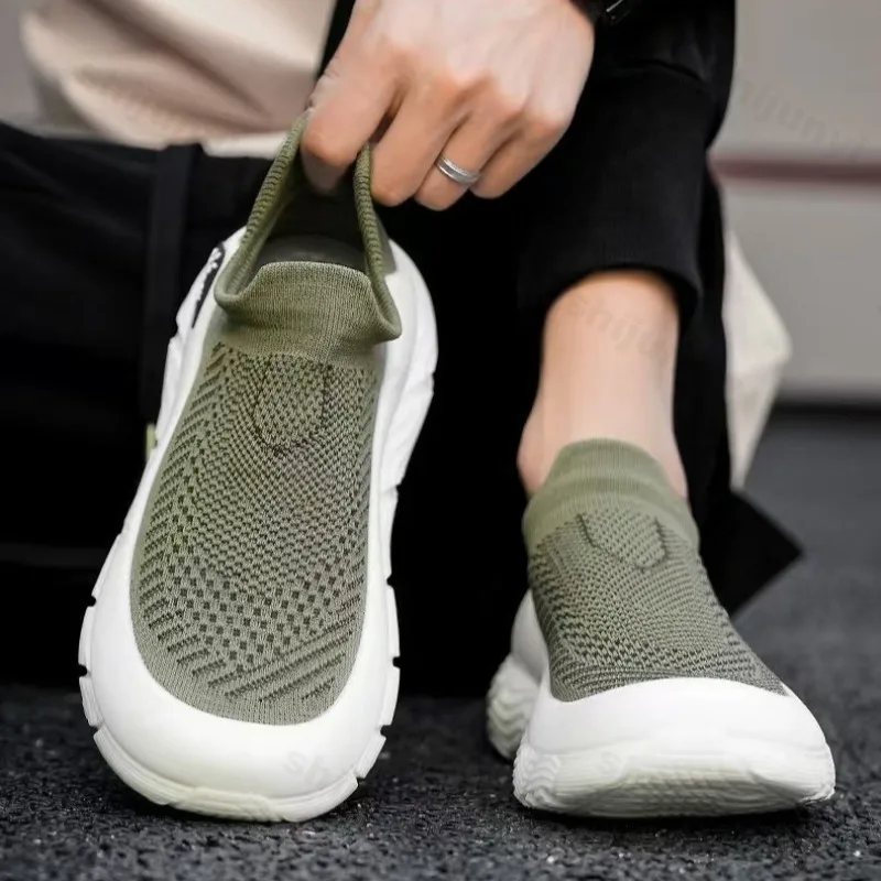 2025 Summer New Mesh Breathable Fly Weave Design Casual Shoes for Men Comfortable Low Top Sports Shoes Fashion Slip on Sneakers
2025 Summer New Mesh Breathable Fly Weave Design Casual Shoes for Men Comfortable Low Top Sports Shoes Fashion Slip on Sneakers