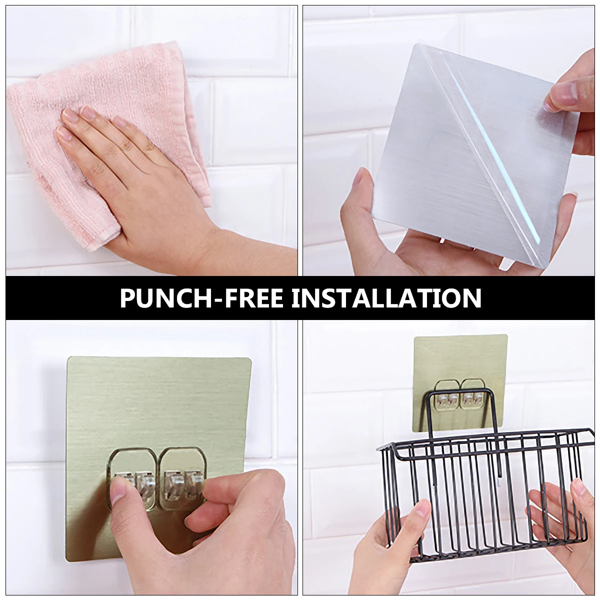 Wall Mounted Drain Rack Storage Basket Iron Material Punch Tool ganizer Space Saver Bathroom Dormitory
Wall Mounted Drain Rack Storage Basket Iron Material Punch Tool ganizer Space Saver Bathroom Dormitory