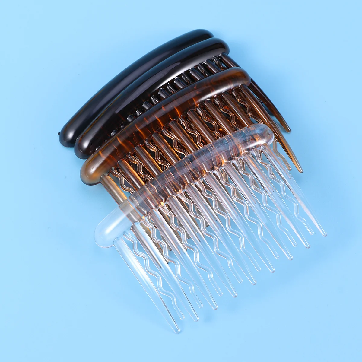 24pcs Plastic Hair Side Combs 17 Teeth Wave Tooth Lightweight Durable Comb For Fine Hair Women Girls Wedding Party Everyday Wear
24pcs Plastic Hair Side Combs 17 Teeth Wave Tooth Lightweight Durable Comb For Fine Hair Women Girls Wedding Party Everyday Wear