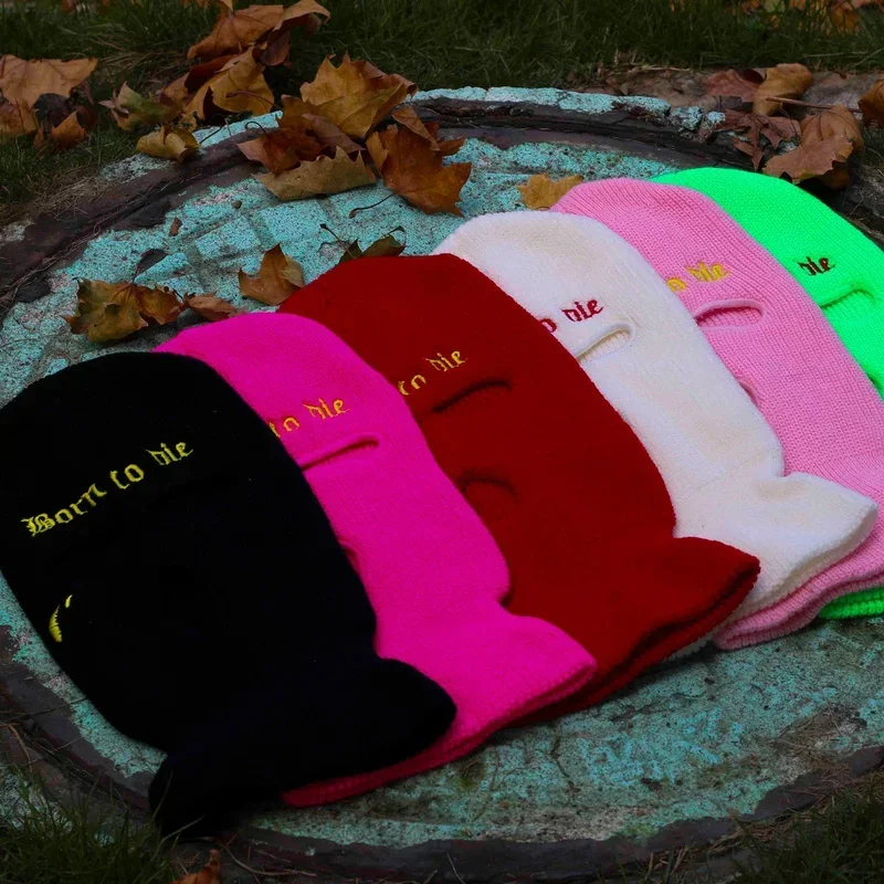 Embroidery Balaclava 3 Hole Full Face Mask Army Tactical Mask Ski Winter Hat Halloween Party Balaclava Cycling Hedging Cap
Embroidery Balaclava 3 Hole Full Face Mask Army Tactical Mask Ski Winter Hat Halloween Party Balaclava Cycling Hedging Cap