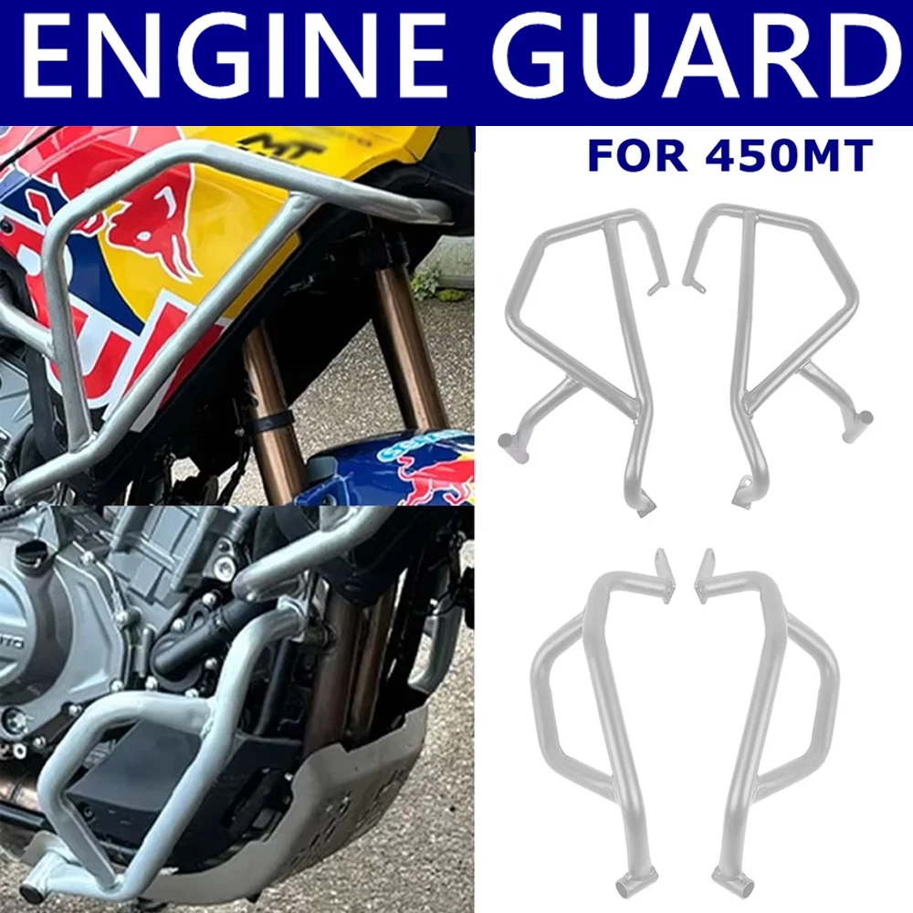 Motorcycle Highway Engine Guard Crash Bar Frame Bumper Fairing Protector Bars For CFMOTO 450-MT 450MT 450 MT 2024
Motorcycle Highway Engine Guard Crash Bar Frame Bumper Fairing Protector Bars For CFMOTO 450-MT 450MT 450 MT 2024