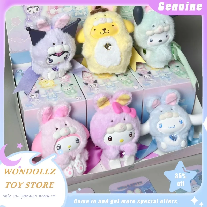 New Genuine Diamond Bunny Baby Series Blind Box Kawaii Vinyl Plush Doll Anime Kuromi Melody Kitty Pochacco Cinnamoroll Girl Gift
New Genuine Diamond Bunny Baby Series Blind Box Kawaii Vinyl Plush Doll Anime Kuromi Melody Kitty Pochacco Cinnamoroll Girl Gift