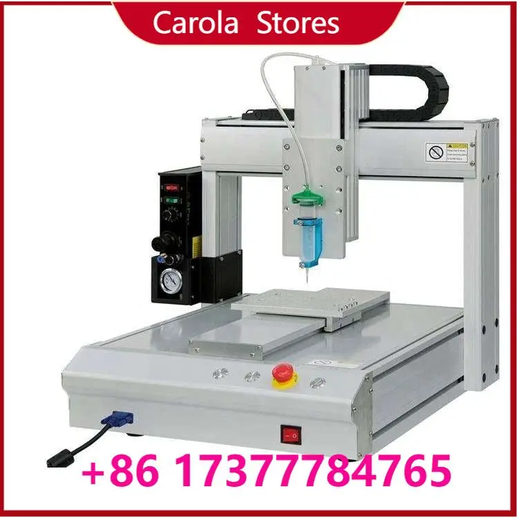 Customizable 4 Axis High Speed Desktop Dispensing Robot Automatic RTV Silicone Two-Component Glue Dispenser Machine
Customizable 4 Axis High Speed Desktop Dispensing Robot Automatic RTV Silicone Two-Component Glue Dispenser Machine