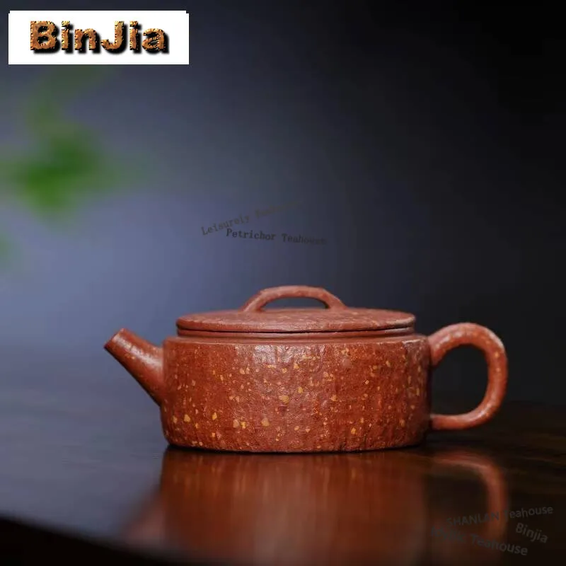 110ml Yixing Purple Clay Teapots Handmade Large Caliber Pot Raw Ore Downhill Mud Tea Maker Kettle With Infuser Zisha Teaset Gift
110ml Yixing Purple Clay Teapots Handmade Large Caliber Pot Raw Ore Downhill Mud Tea Maker Kettle With Infuser Zisha Teaset Gift