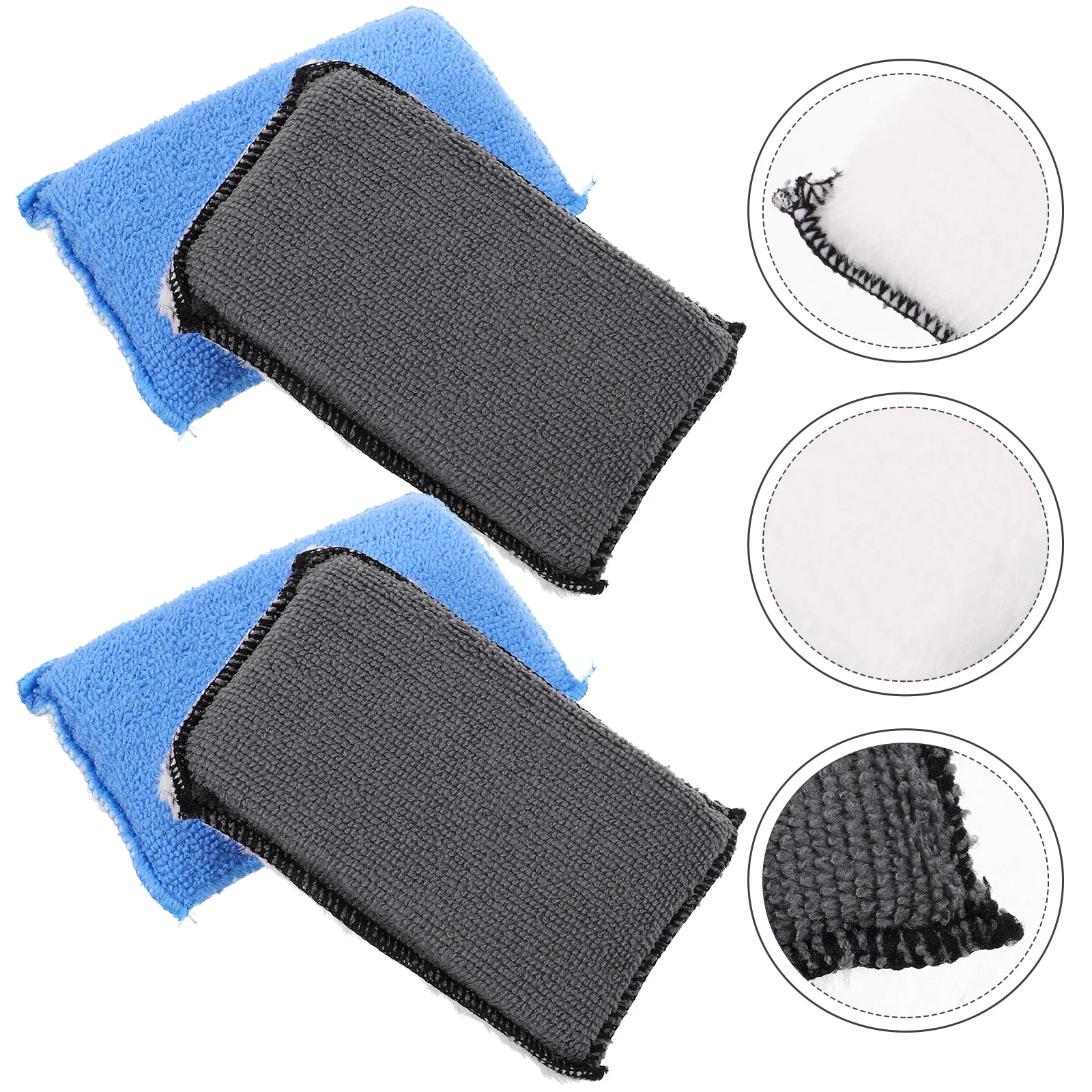 4 Pcs Car Scrubbing Sponge Cleaning Scrubber Pad Detailing Sponges Window Plush Washing
4 Pcs Car Scrubbing Sponge Cleaning Scrubber Pad Detailing Sponges Window Plush Washing