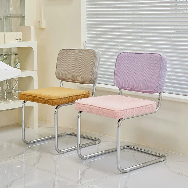 Living Room Chairs Bedroom Makeup Stool Creative Dining Chairs Leisure Backrest Chair Modern Mobile Seats Nordic Home Furniture
Living Room Chairs Bedroom Makeup Stool Creative Dining Chairs Leisure Backrest Chair Modern Mobile Seats Nordic Home Furniture