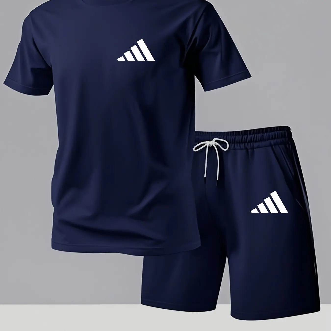 New Men's fashion trend casual sports short-sleeved shorts set quick-drying sweat-absorbing soft breathable men's T-shirt set
New Men's fashion trend casual sports short-sleeved shorts set quick-drying sweat-absorbing soft breathable men's T-shirt set