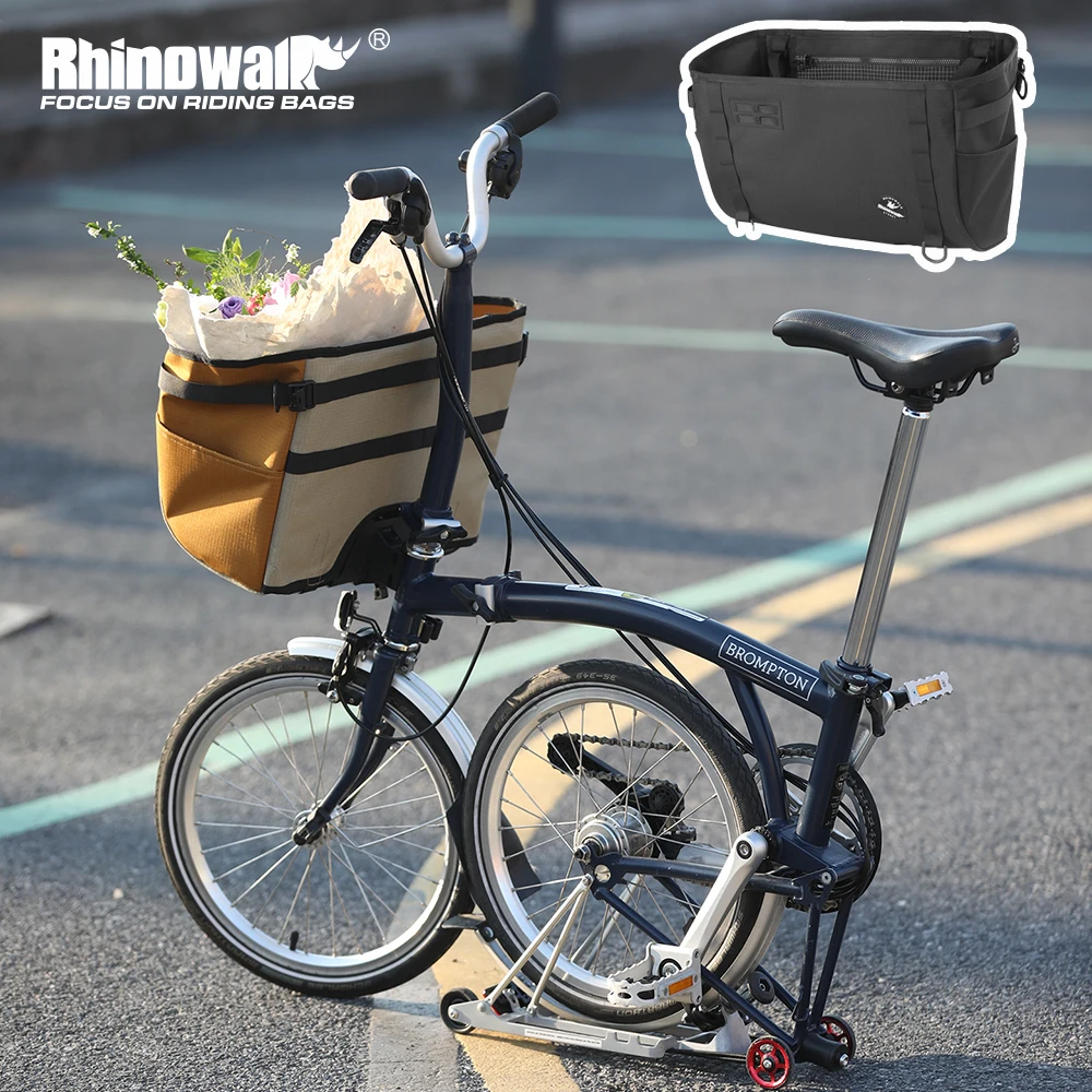 Rhinowalk Bicycle Handlebar Bag 17L/24L Bike Storage Bag Bicycle Front Basket Shoulder Bag For Brompton Dahon Bike Accessories
Rhinowalk Bicycle Handlebar Bag 17L/24L Bike Storage Bag Bicycle Front Basket Shoulder Bag For Brompton Dahon Bike Accessories