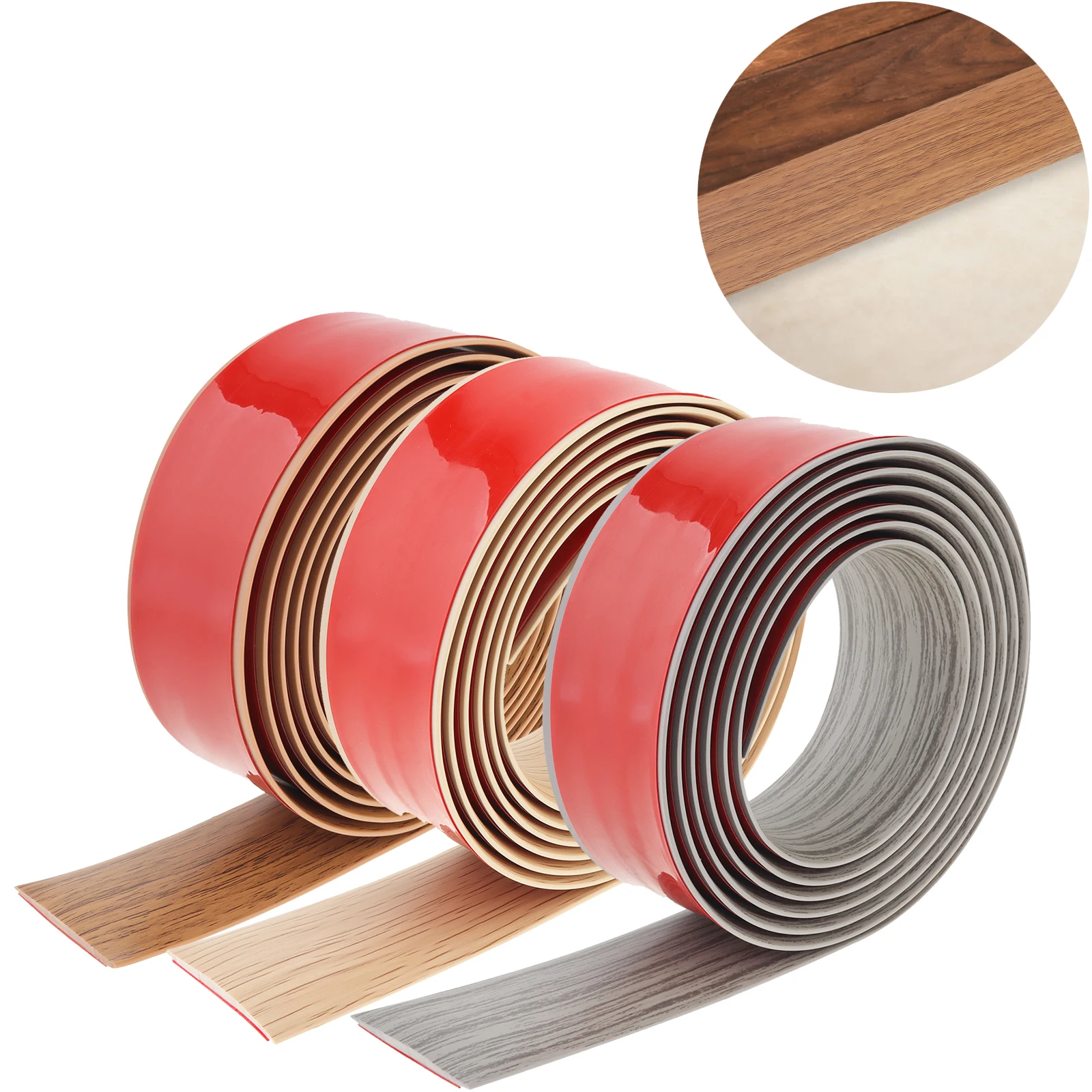 1m / 2m / 3m PVC Self Adhesive Flat Floor Edging Trim Strip Laminate Floor Door Divider Strip Carpet Transition Edge Strips
1m / 2m / 3m PVC Self Adhesive Flat Floor Edging Trim Strip Laminate Floor Door Divider Strip Carpet Transition Edge Strips