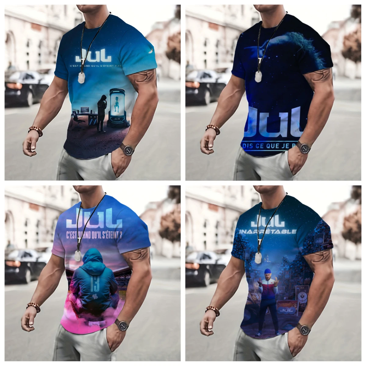 Мужская быстросохнущая футболка Pop Rapper Juul New Album Top Летний мужской и женский топ в стиле хип-хоп с короткими рукавами Уличная одежда Мото
Мужская быстросохнущая футболка Pop Rapper Juul New Album Top Летний мужской и женский топ в стиле хип-хоп с короткими рукавами Уличная одежда Мото