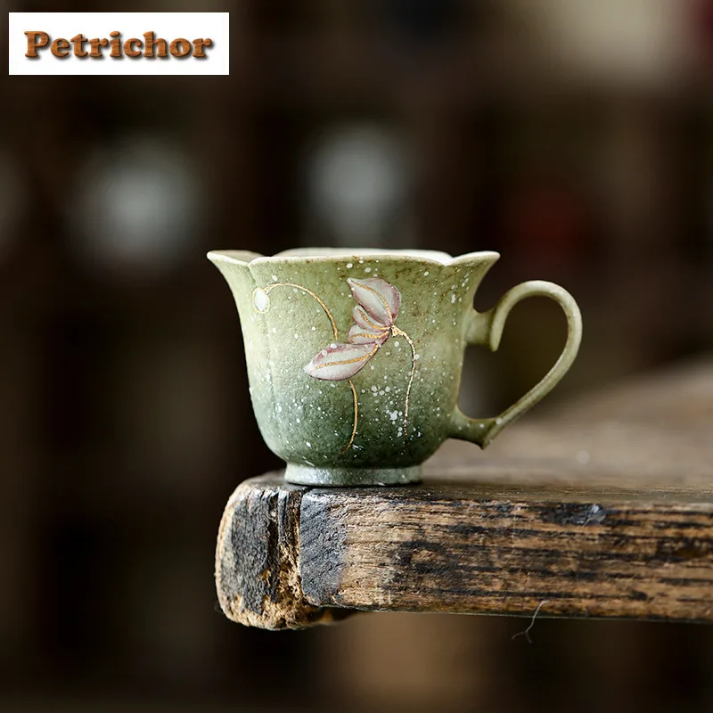 70ml Hand-painted Lotus Teacup Japanese Tea Bowl Beautiful Tea Cup Tea-tasting Fragrance Cup Chazhan Master Cups Drinkware Craft
70ml Hand-painted Lotus Teacup Japanese Tea Bowl Beautiful Tea Cup Tea-tasting Fragrance Cup Chazhan Master Cups Drinkware Craft
