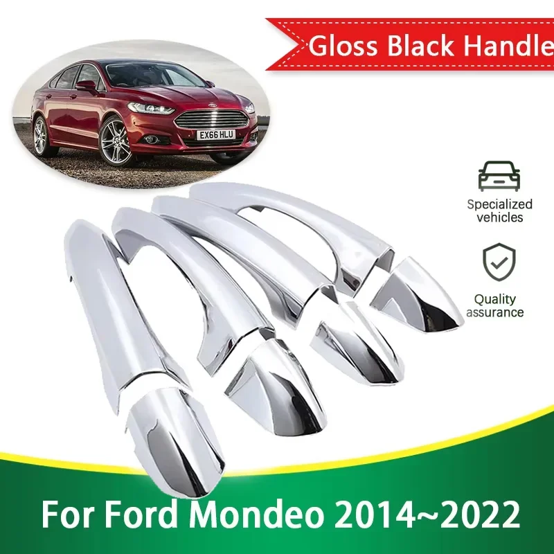 For Ford Mondeo Fusion MK4 3th CD391 2014~2022 Luxuriou Gloss Black Outer Door Handle Cover Styling Sticker Trim Car Accessories
For Ford Mondeo Fusion MK4 3th CD391 2014~2022 Luxuriou Gloss Black Outer Door Handle Cover Styling Sticker Trim Car Accessories