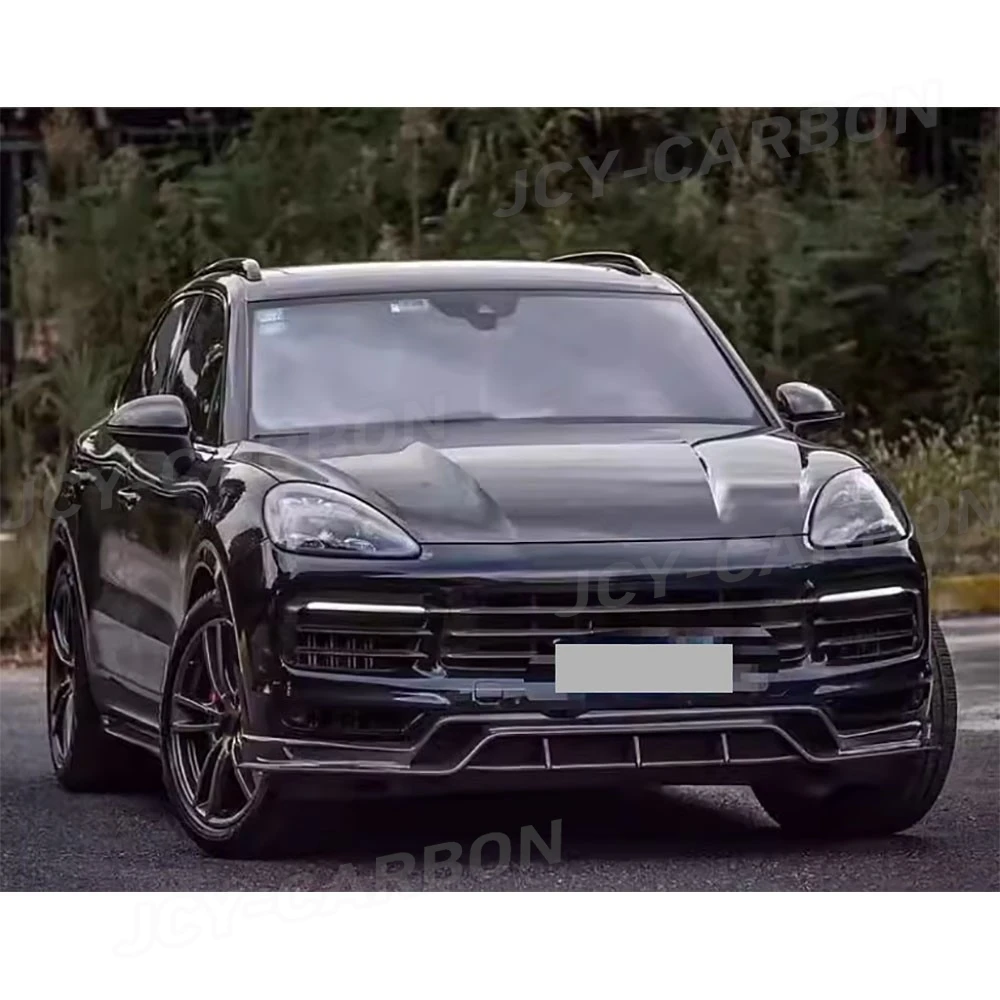 For Porsche Cayenne 2019+ Front Bumper Lip Spoiler Carbon Fiber Modification Head Chin Shovel Guard Car Tuning Parts Accessories
For Porsche Cayenne 2019+ Front Bumper Lip Spoiler Carbon Fiber Modification Head Chin Shovel Guard Car Tuning Parts Accessories