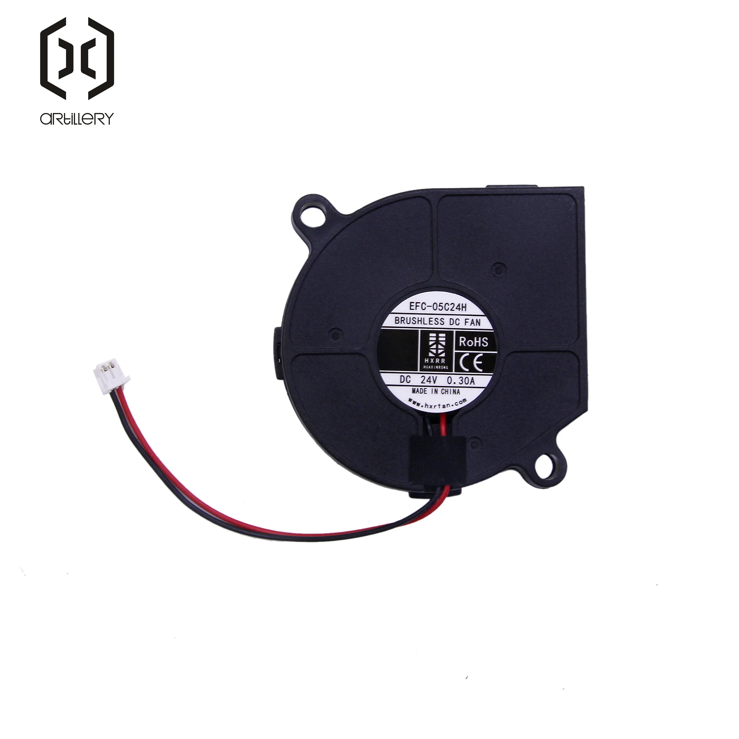 3010 4020 05024H 24V 2pin cooling fan, silent and fast, used in ArtillerySidewinder X4Plus/Pro3D printer
3010 4020 05024H 24V 2pin cooling fan, silent and fast, used in ArtillerySidewinder X4Plus/Pro3D printer