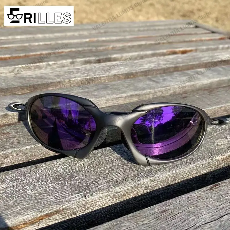 Premium Metal Frame Polarized Sunglasses, Cycling Fishing Multi-Sport Eyewear, Anti-Glare HD Vision, Outdoor Adventure Gear
Premium Metal Frame Polarized Sunglasses, Cycling Fishing Multi-Sport Eyewear, Anti-Glare HD Vision, Outdoor Adventure Gear