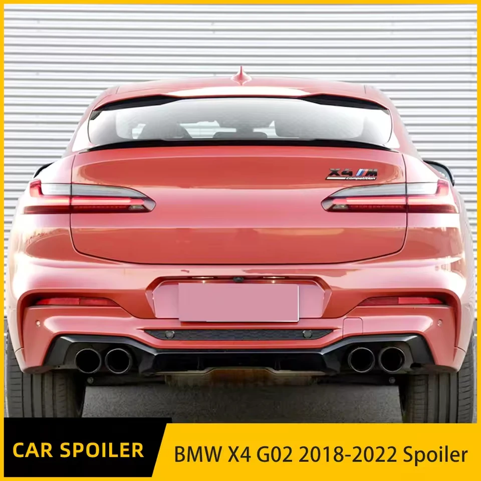 Car Rear Tail Wing For BMW X4 G02 X4 M 2018+ Car Rear Trunk Tail Wing Spoiler Exterior Guard Decoration Body Kit Car Accessories
Car Rear Tail Wing For BMW X4 G02 X4 M 2018+ Car Rear Trunk Tail Wing Spoiler Exterior Guard Decoration Body Kit Car Accessories
