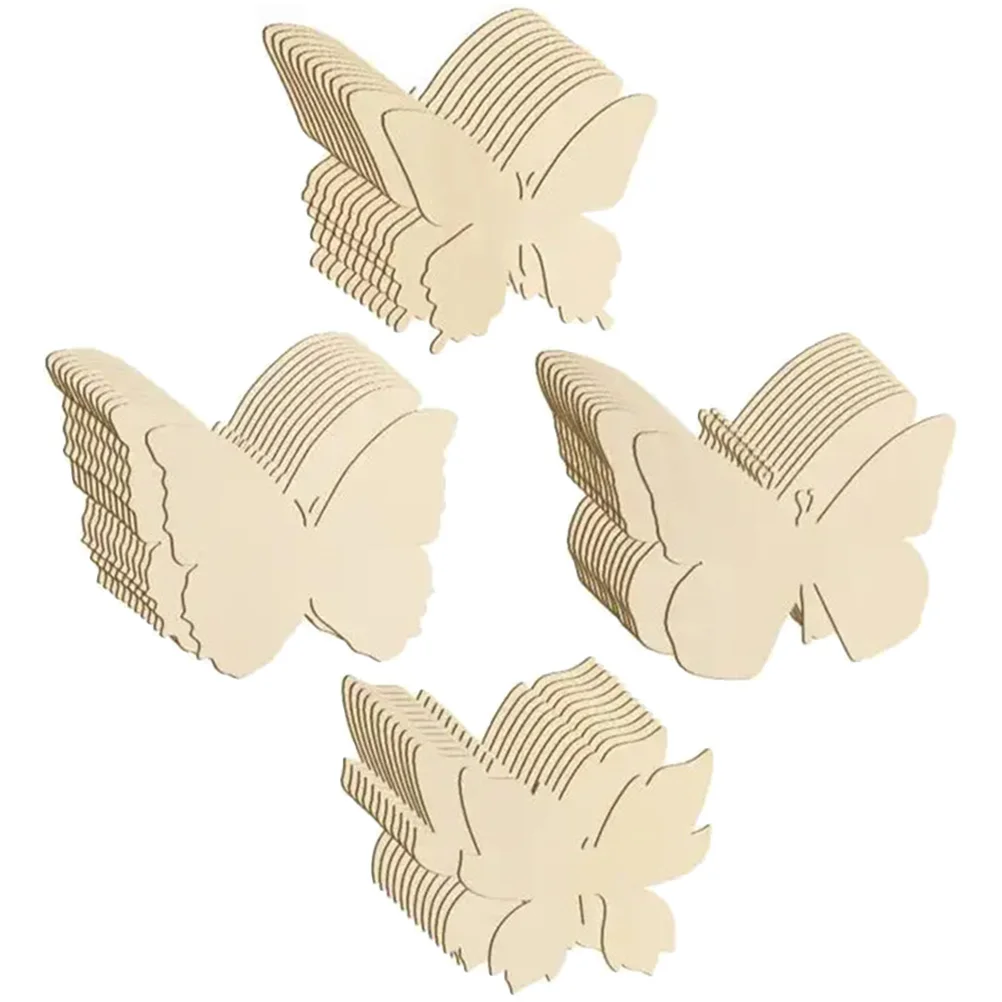 40pcs Butterfly Craft Wooden Cutouts Unpainted Diy Wood Slices Creative Home Decor Graffiti Chips Embellishments For Party
40pcs Butterfly Craft Wooden Cutouts Unpainted Diy Wood Slices Creative Home Decor Graffiti Chips Embellishments For Party