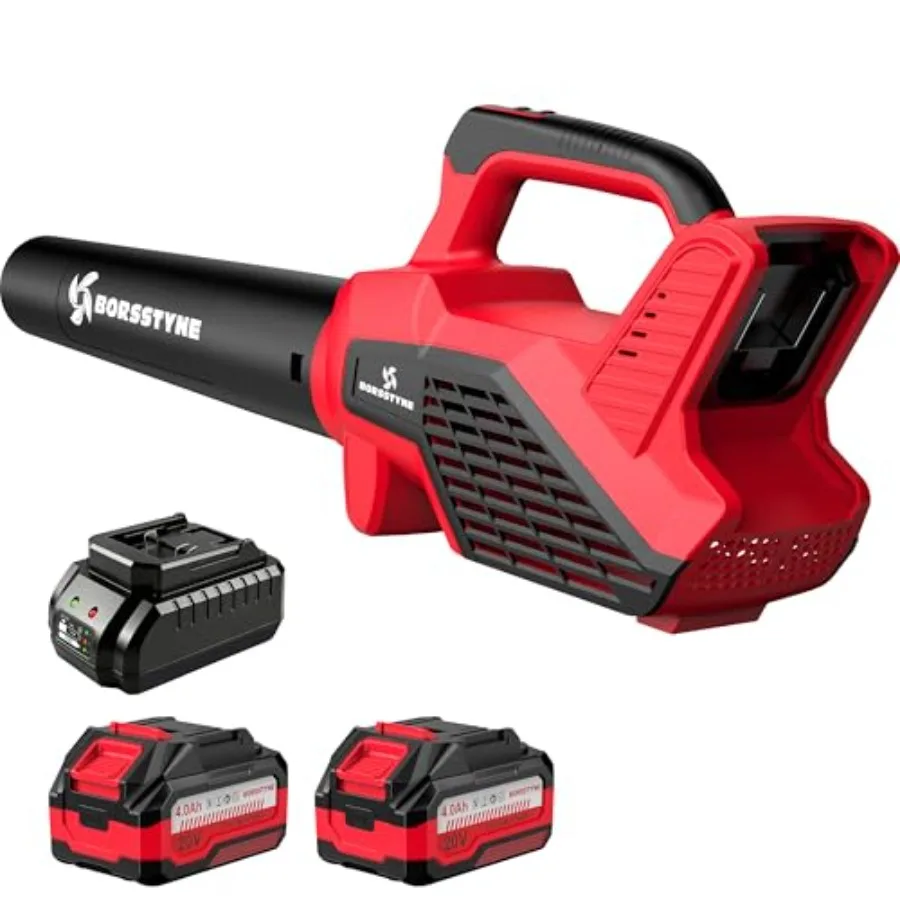 Leaf Blower Cordless, 750CFM Electric Leaf Blower with Batteries and Fast Charger, 6 Speed Modes, Lightweight Cordless Blowers
Leaf Blower Cordless, 750CFM Electric Leaf Blower with Batteries and Fast Charger, 6 Speed Modes, Lightweight Cordless Blowers