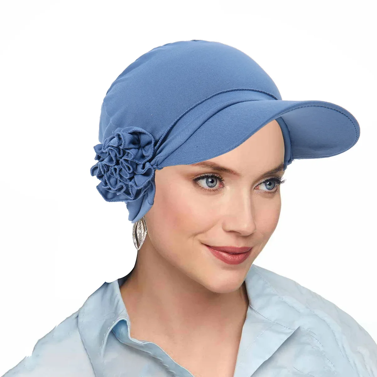 Casual Flower Headwraps Hat for Women Muslim Turban Cap Pullover Bonnet Travel Beanies Sun Visor Hat Hair Loss Fashion Headscarf
Casual Flower Headwraps Hat for Women Muslim Turban Cap Pullover Bonnet Travel Beanies Sun Visor Hat Hair Loss Fashion Headscarf