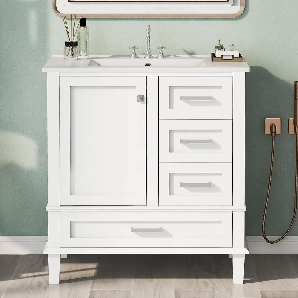30 Bathroom Vanity with Sink Combo Set,Wood Bathroom Sink Cabinet with Drawers and Doors,Bathroom Vanities Floor Standing with
30 Bathroom Vanity with Sink Combo Set,Wood Bathroom Sink Cabinet with Drawers and Doors,Bathroom Vanities Floor Standing with