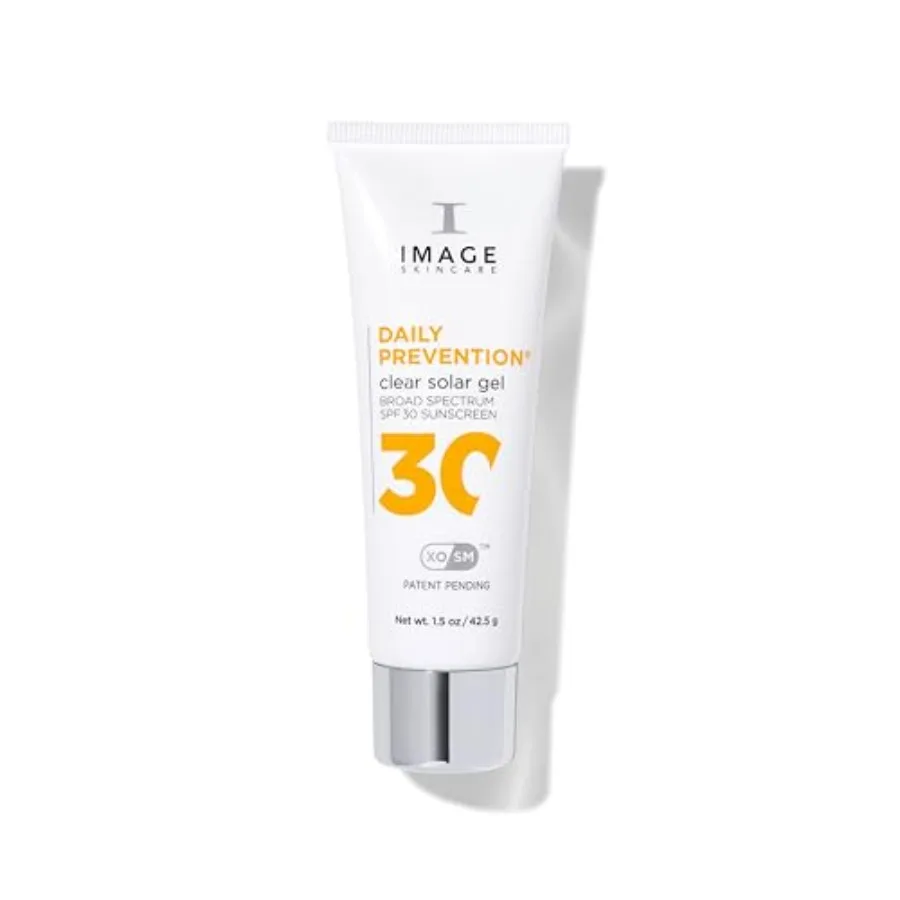 Daily prevention clear solar gel SPF 30 transparent broad spectrum sunscreen for daily outdoor use, gel formula, transparent, l
Daily prevention clear solar gel SPF 30 transparent broad spectrum sunscreen for daily outdoor use, gel formula, transparent, l