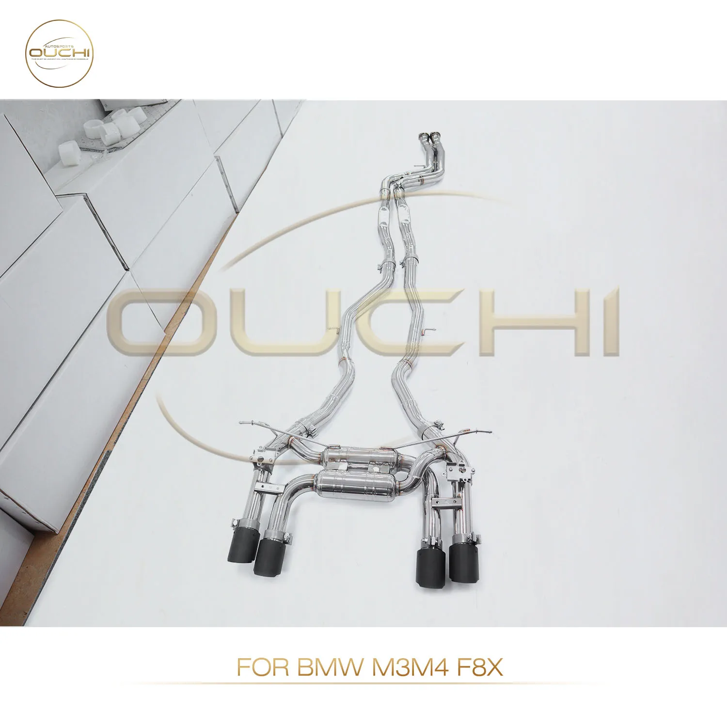 OUCHI Stainless Steel Exhaust Catback For BMW M3 M4 F8X With Muffler Valves Exhaust Pipes System
OUCHI Stainless Steel Exhaust Catback For BMW M3 M4 F8X With Muffler Valves Exhaust Pipes System
