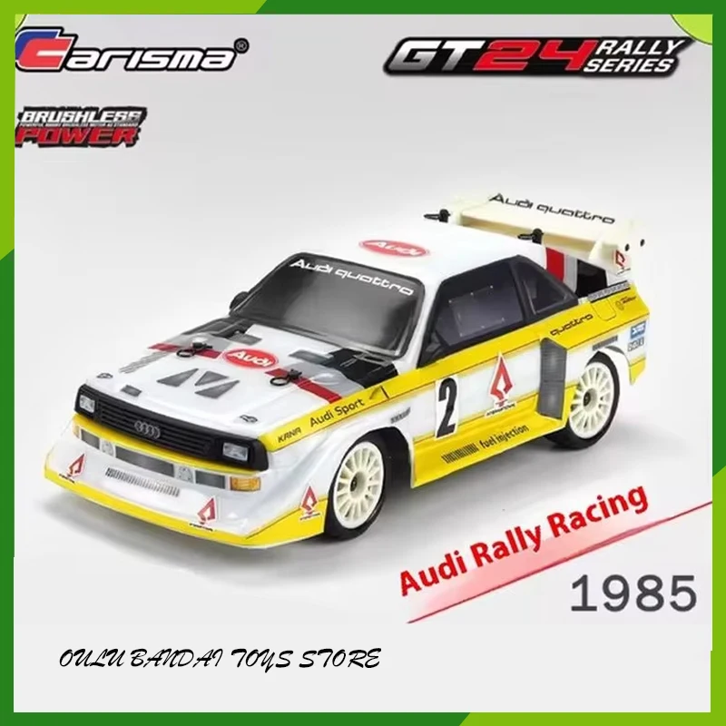Rc Brushless Car Four Wheel Drive Model Car Rally Carismagt24 Audi 1:24 Electric Children'S Toy Birthday
Rc Brushless Car Four Wheel Drive Model Car Rally Carismagt24 Audi 1:24 Electric Children'S Toy Birthday