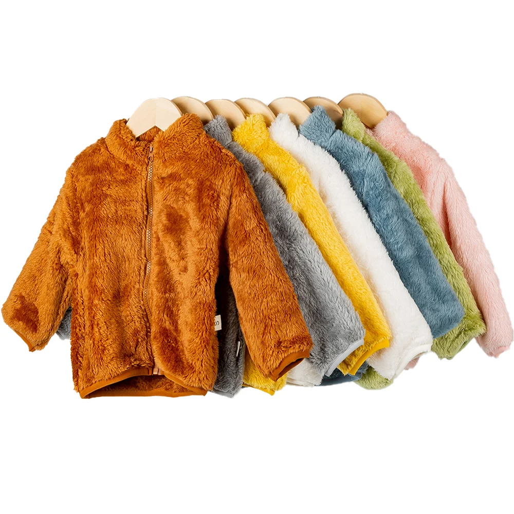 New Children's Autumn And Winter Warm Jacket Loose Top Plush Kid's Solid Color Fashionable Outdoor Minimalist Jacket
New Children's Autumn And Winter Warm Jacket Loose Top Plush Kid's Solid Color Fashionable Outdoor Minimalist Jacket