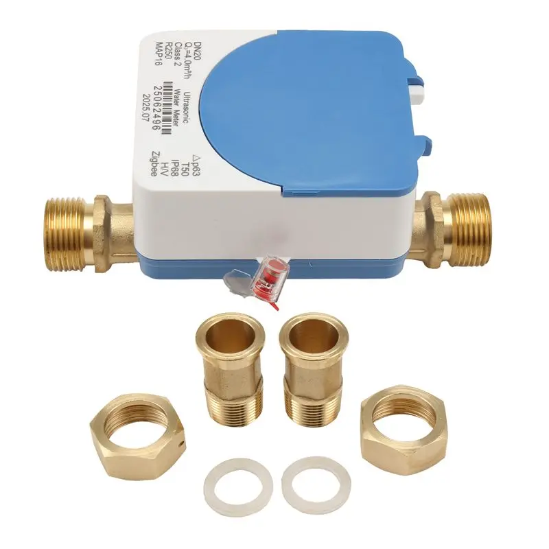 A13E-Tuya Zigbee Smart Ultrasonic Water Meter Dn20mm LCD Display Water Flow And Consumption Monitoring IP68 Waterproof
A13E-Tuya Zigbee Smart Ultrasonic Water Meter Dn20mm LCD Display Water Flow And Consumption Monitoring IP68 Waterproof
