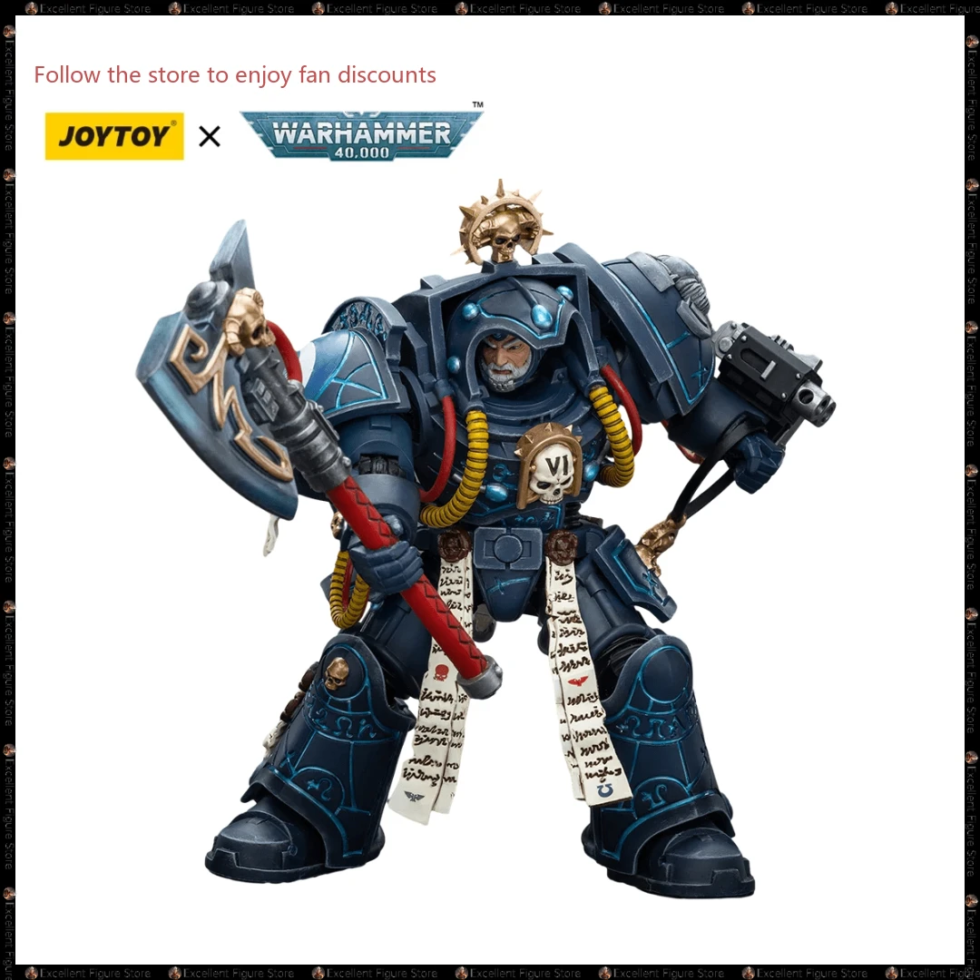 In Stock JOYTOY Warhammer 40K Ultra Librarian in Terminator Armour High-Quality PVC Model Action Figures Toys Collection Gifts
In Stock JOYTOY Warhammer 40K Ultra Librarian in Terminator Armour High-Quality PVC Model Action Figures Toys Collection Gifts