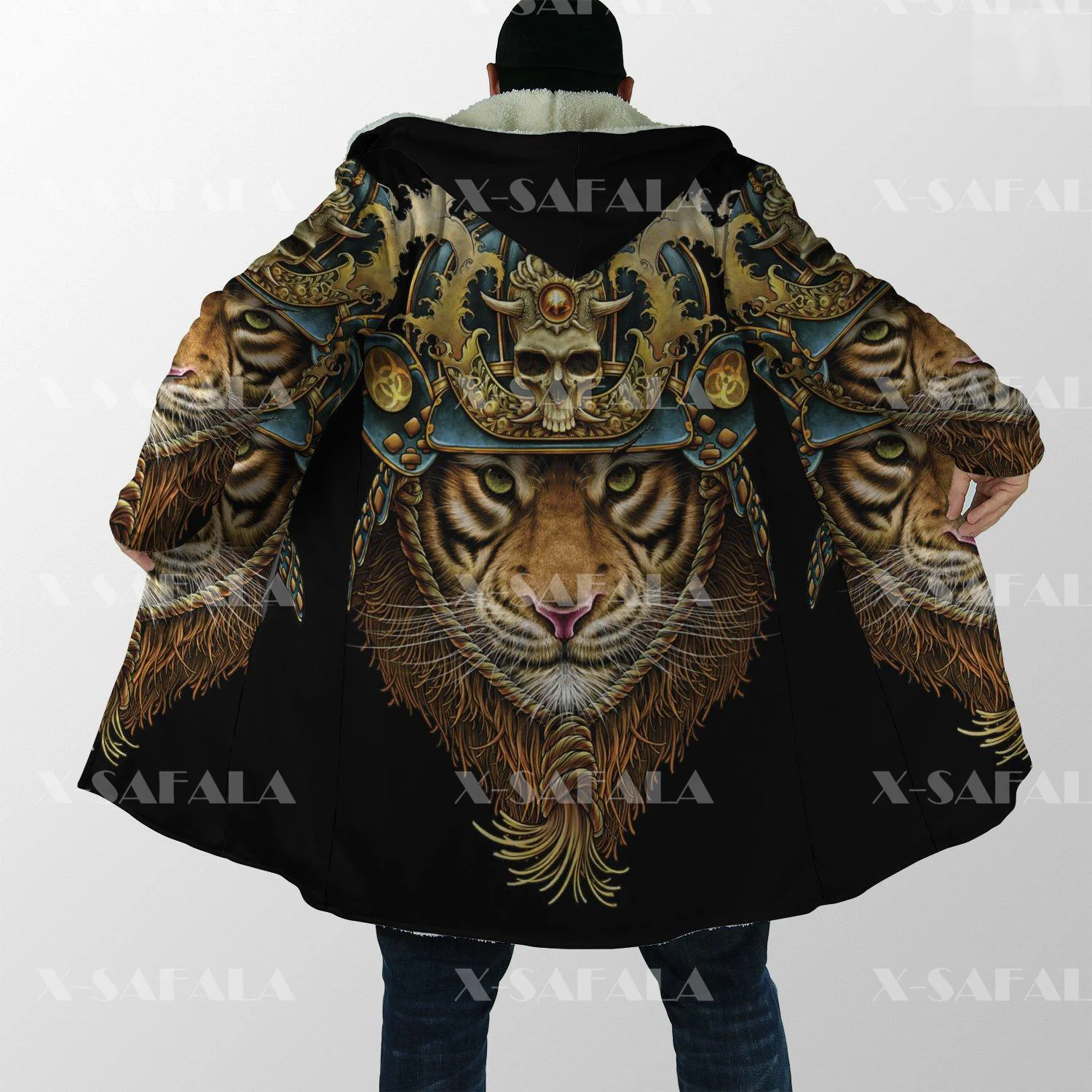 Viking Tattoo Tiger Skull Overcoat Coat 3D Printed Thick Warm Hooded Cloak for Men Windproof Fleece Unisex Casual-40
Viking Tattoo Tiger Skull Overcoat Coat 3D Printed Thick Warm Hooded Cloak for Men Windproof Fleece Unisex Casual-40