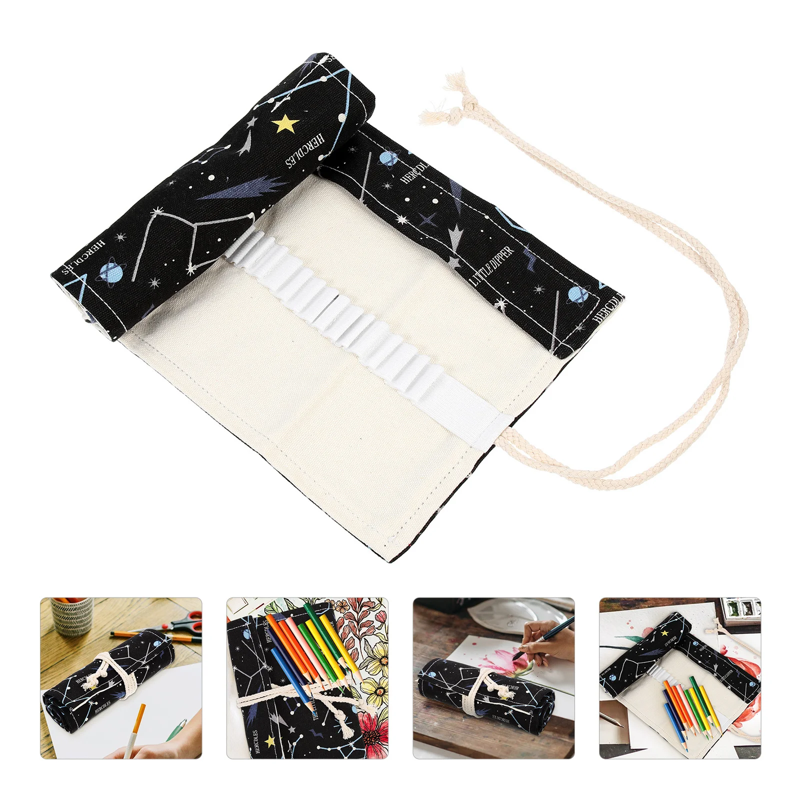 Colored Pencil Roll Canvas Organizer Large Capacity Pencil Roll Up Case Sketch Pen Holder Large Capacity Pen Bag 
Colored Pencil Roll Canvas Organizer Large Capacity Pencil Roll Up Case Sketch Pen Holder Large Capacity Pen Bag