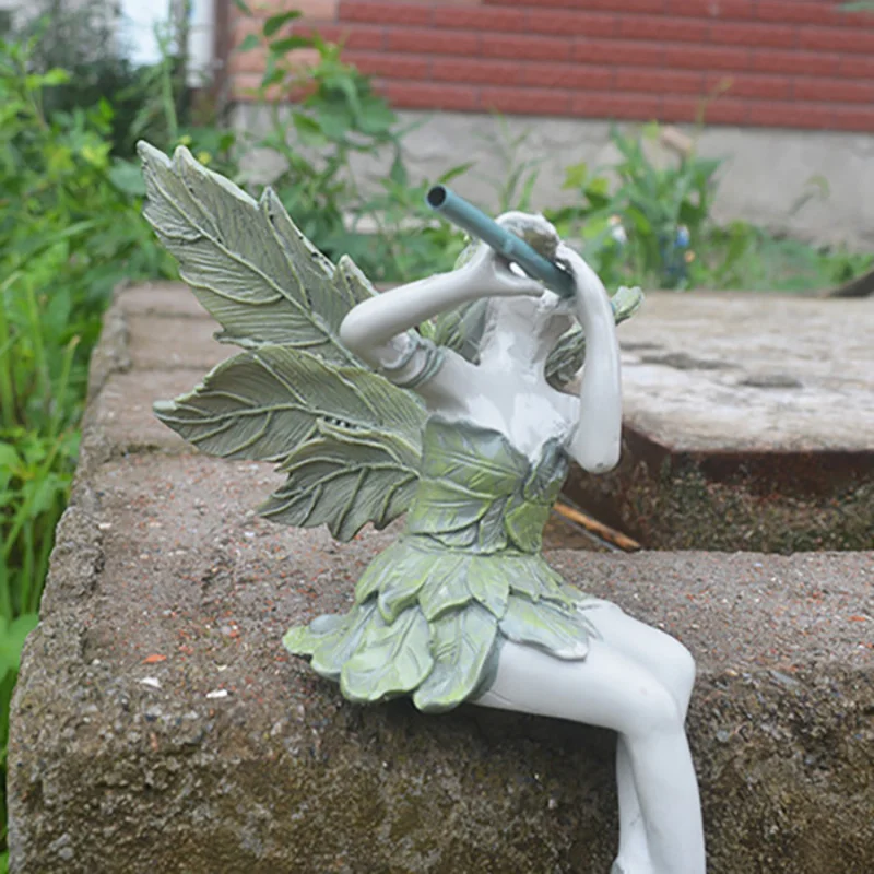 -Border New Product Flower Fairy Home Decor Statue Playing Flute West Wind Fairy Garden Courtyard Resin Ornament
-Border New Product Flower Fairy Home Decor Statue Playing Flute West Wind Fairy Garden Courtyard Resin Ornament
