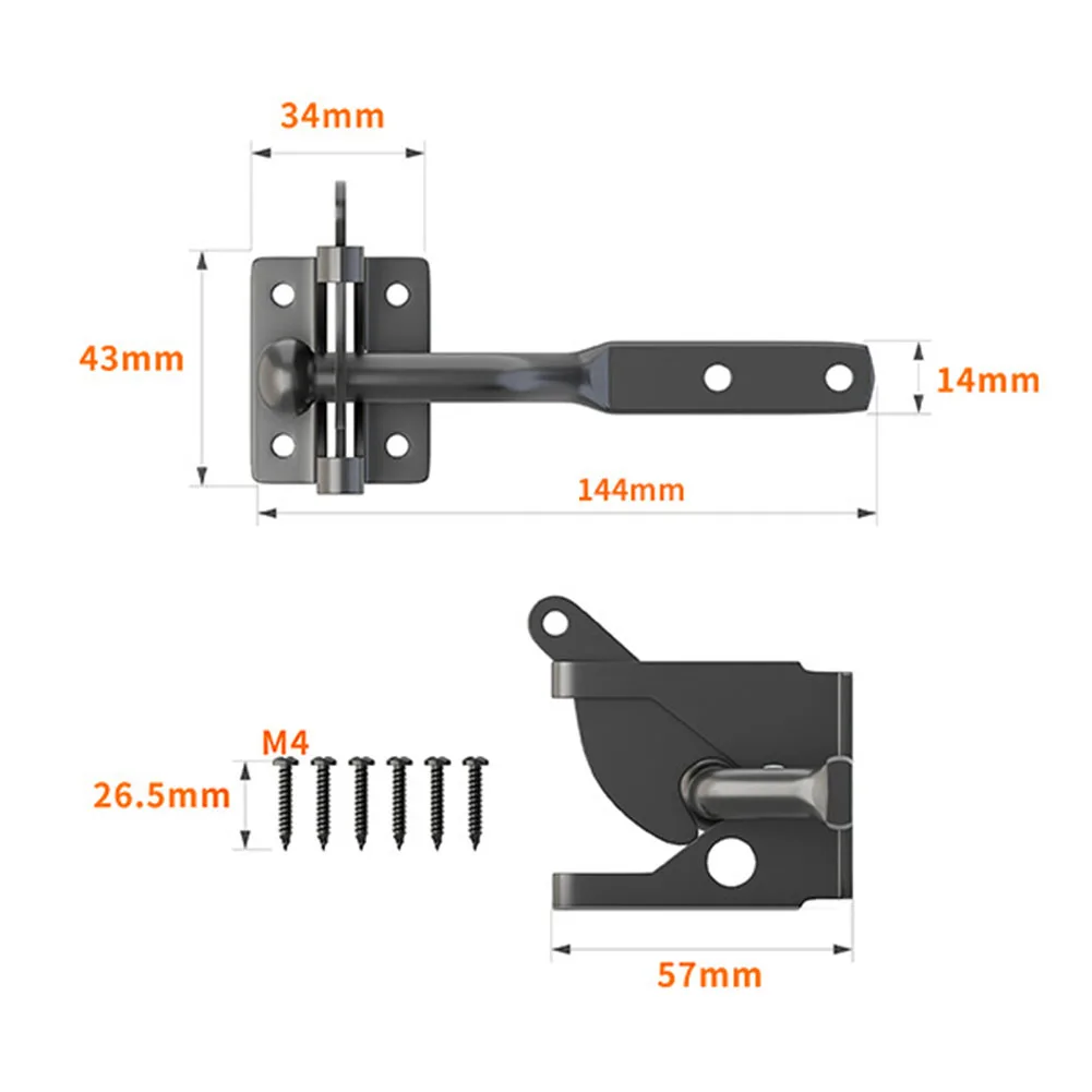 Carbon Steel Fence Latch Outdoor Guardrail Lock Buckle, Secure Your Garden and Farm Gate, Simple and Effective Security Solution
Carbon Steel Fence Latch Outdoor Guardrail Lock Buckle, Secure Your Garden and Farm Gate, Simple and Effective Security Solution
