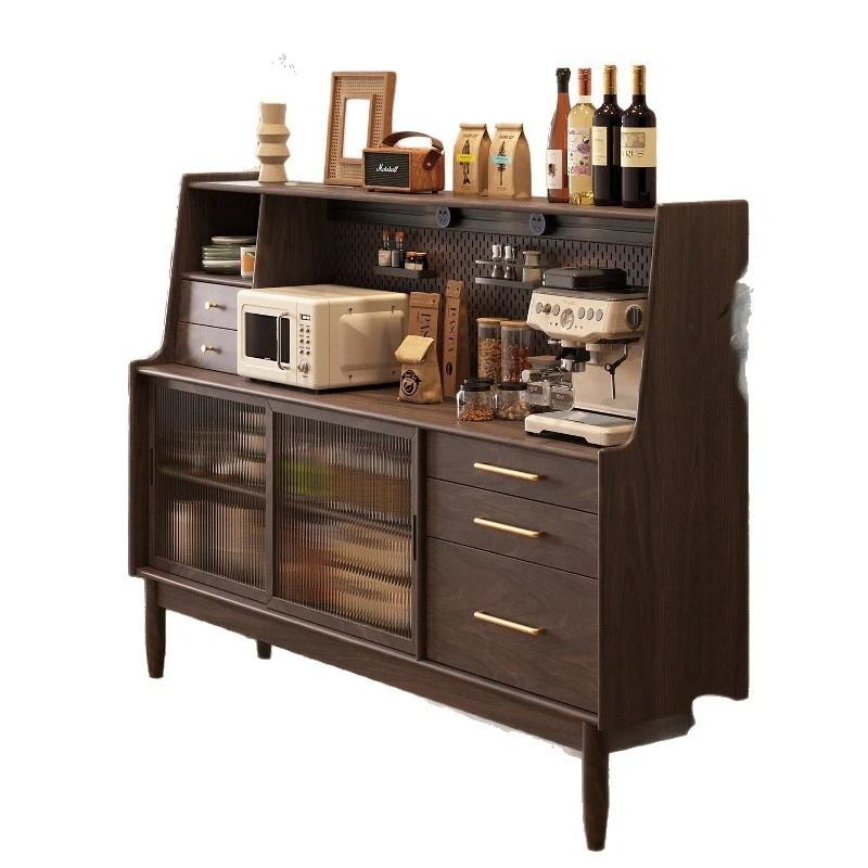 Solid wood wall integrated storage cabinet, shelf, living room kitchen side cabinet, household coffee cabinet
Solid wood wall integrated storage cabinet, shelf, living room kitchen side cabinet, household coffee cabinet