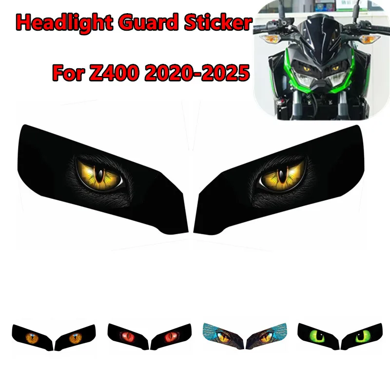 Motorcycle Headlight Guard Stickers Accessories For KAWASAKI Z400 2020-2025 Fit Z400 2025 Headlamp Decals Protection Stickers
Motorcycle Headlight Guard Stickers Accessories For KAWASAKI Z400 2020-2025 Fit Z400 2025 Headlamp Decals Protection Stickers
