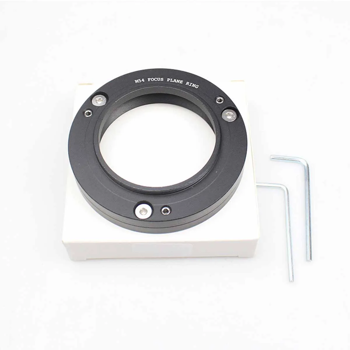Telescope M42/M48/M54 Focal Plane Adjustment Deep Space Photography Focal Plane Adjustment Ring Astronomical Telescope Accessori
Telescope M42/M48/M54 Focal Plane Adjustment Deep Space Photography Focal Plane Adjustment Ring Astronomical Telescope Accessori