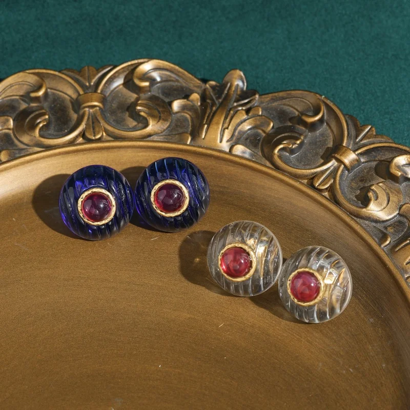 Vintage Stud Blue Earrings For Woman Resin Luxury Designers High Quality Gold Plated Mother Day Gift Birthday Accessories 2026
Vintage Stud Blue Earrings For Woman Resin Luxury Designers High Quality Gold Plated Mother Day Gift Birthday Accessories 2026