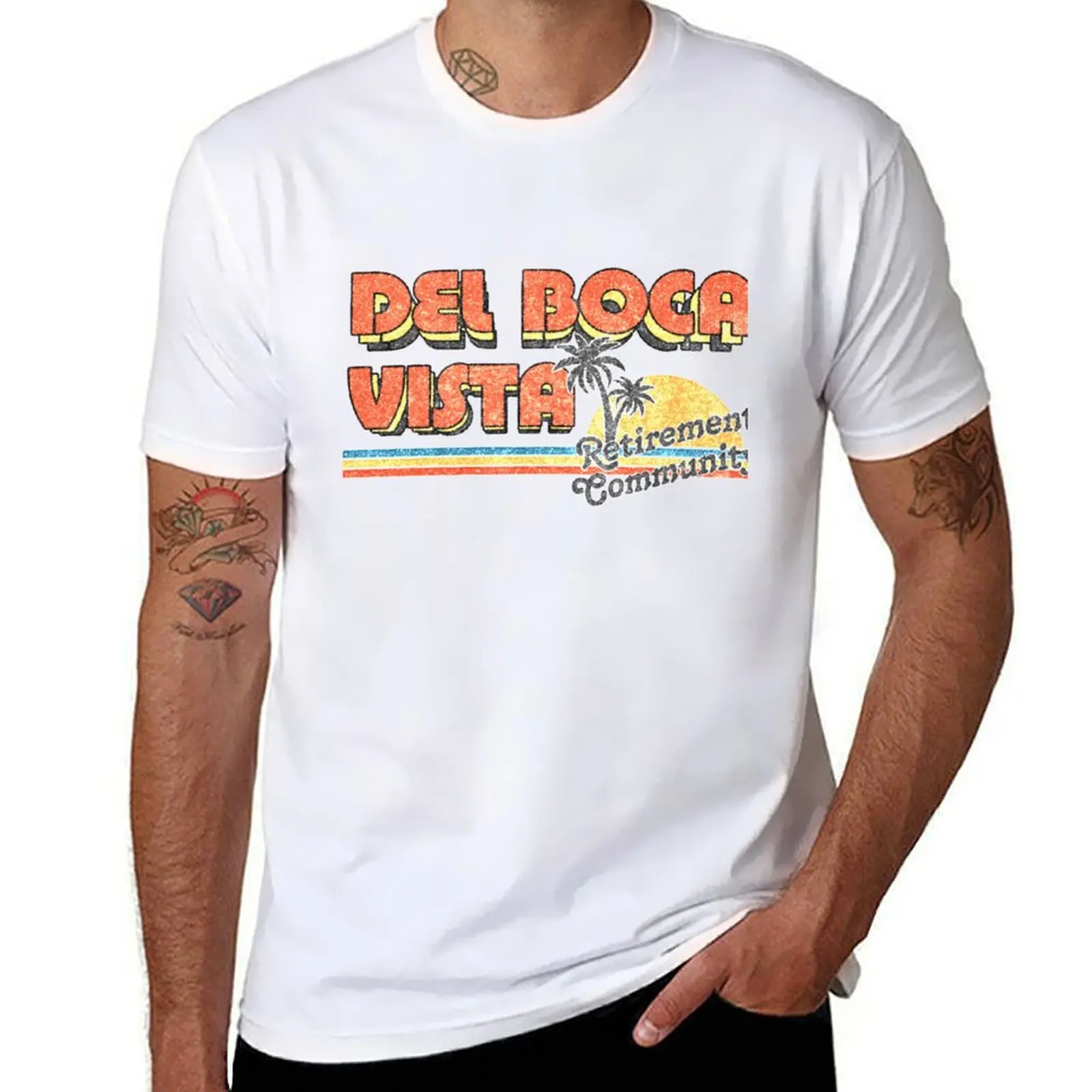 Del Boca Vista Faded T-Shirt Personalized t-shirt fashion shirts customs design your own t shirt men 100℅ cotton
Del Boca Vista Faded T-Shirt Personalized t-shirt fashion shirts customs design your own t shirt men 100℅ cotton